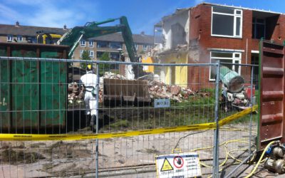 Sloopwerken voorafgaand aan de verbouwing